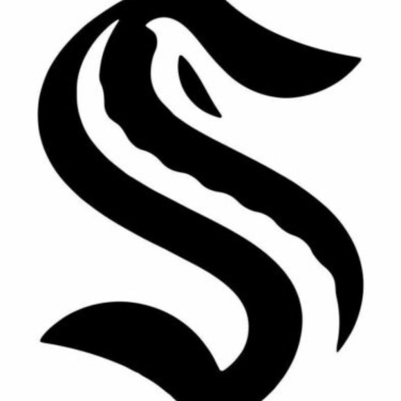 NHL Seattle Kraken hockey anchor vinyl decal 7" - Picture 1 of 3